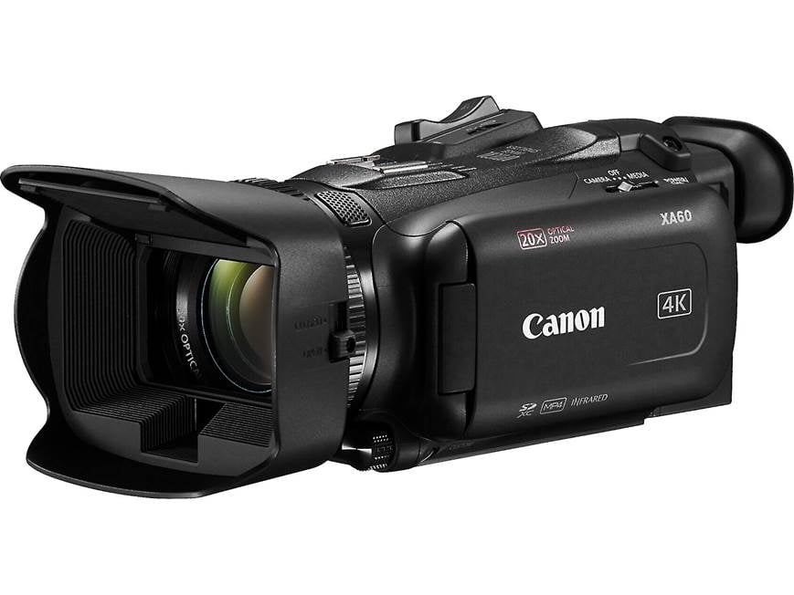 Canon XA60 Professional 4K Ultra HD camcorder at Crutchfield