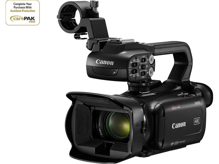 【4K業務用】Canon XA40 Canon XA60 Professional 4K Ultra HD camcorder at Crutchfield