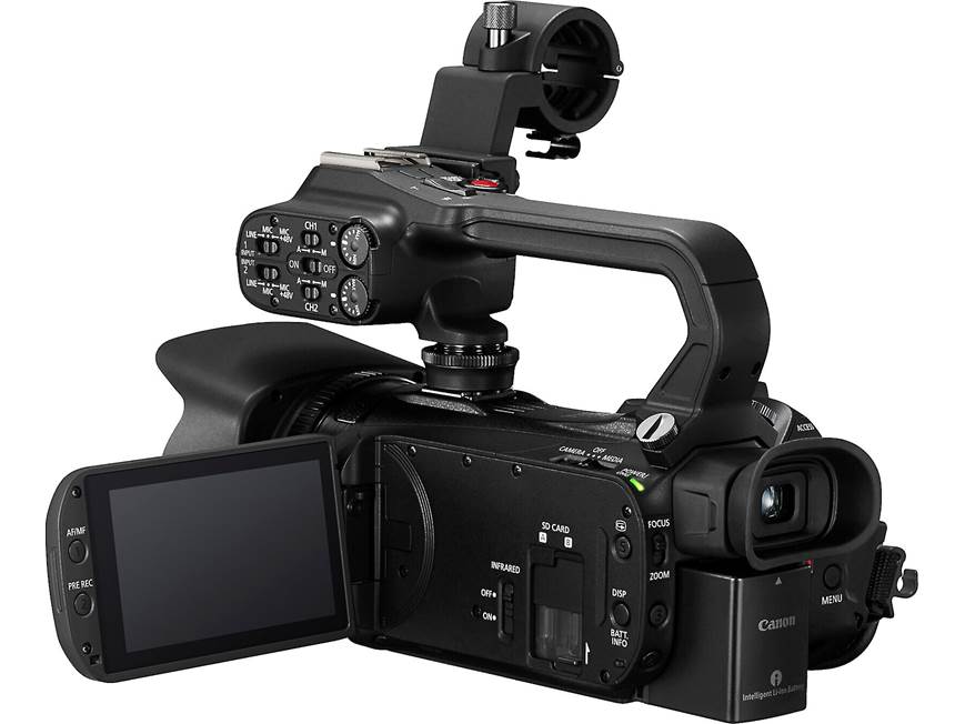 Canon XA65 Professional 4K Ultra HD camcorder at Crutchfield