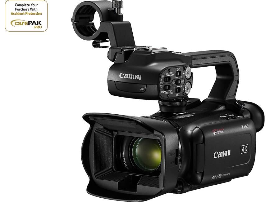 Canon XA65 Professional 4K Ultra HD camcorder at Crutchfield
