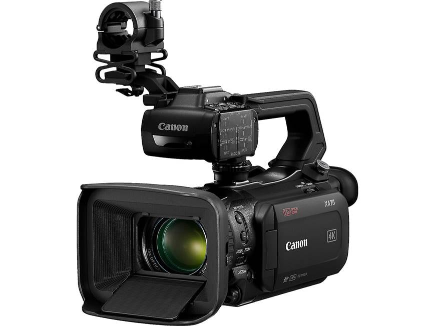 Canon XA75 Professional 4K Ultra HD camcorder at Crutchfield