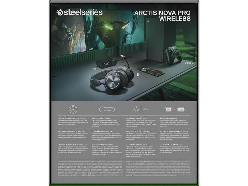 SteelSeries Arctis Nova Pro Wireless (Xbox®) Professional noise