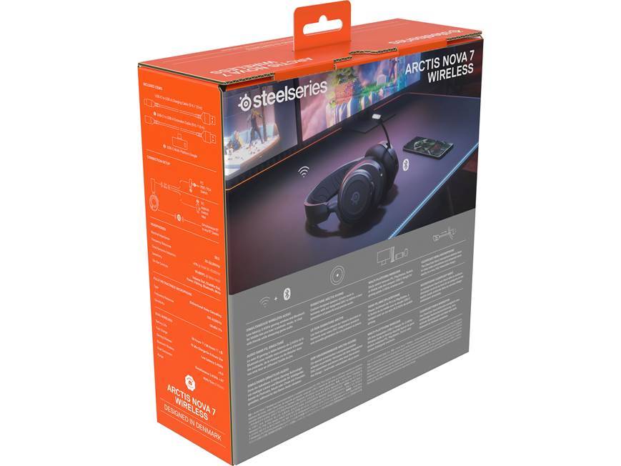 SteelSeries Arctis Nova 7 Wireless gaming headset with Bluetooth