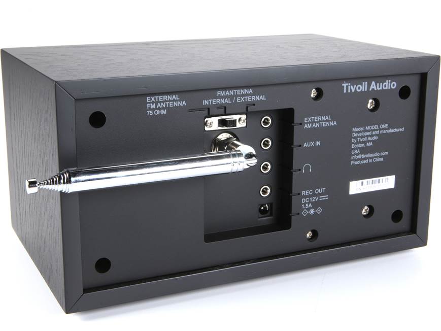 Tivoli Audio Model One (Black/Silver) AM/FM radio (Black/Silver