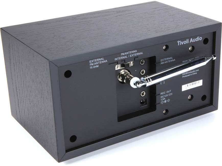 Tivoli Audio Model One (Black/Silver) AM/FM radio (Black/Silver