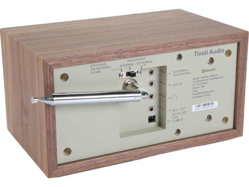 Tivoli Audio Model One® BT (Walnut/Beige) AM/FM radio with