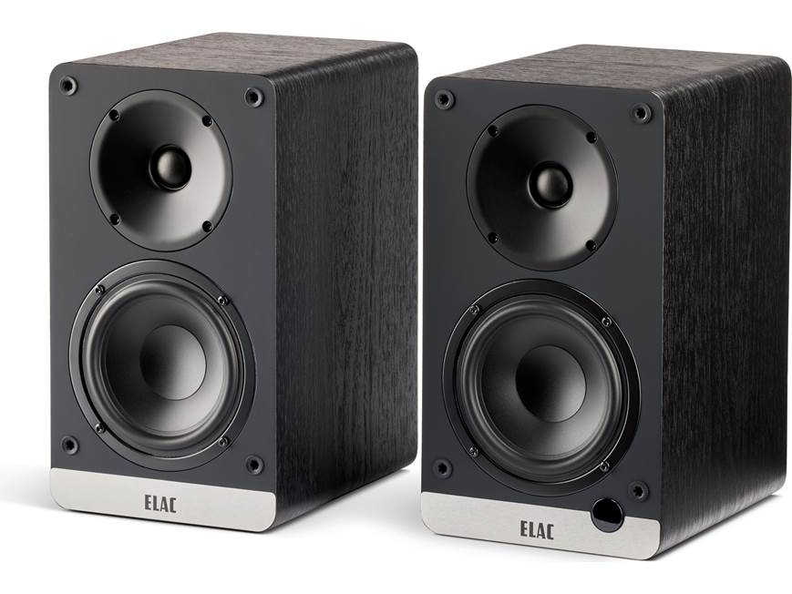 ELAC Debut ConneX DCB41 (Black) Powered bookshelf speakers with