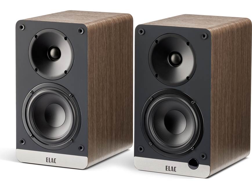 ELAC Debut ConneX DCB41 元箱付き・アップデート済み ELAC Debut ConneX DCB41 (Walnut) Powered bookshelf speakers with