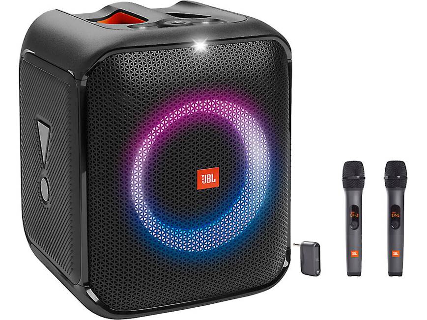 JBL PartyBox Encore Essential with 2 JBL Wireless Mics Portable