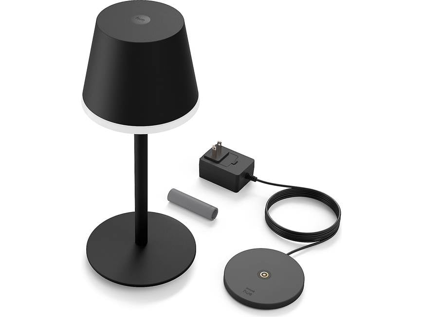 Philips Hue Go (Black) Portable, rechargeable table lamp with