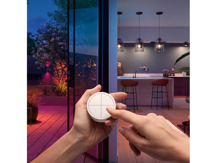 Philips Hue Tap Dial Switch (White) Customizable control for Hue
