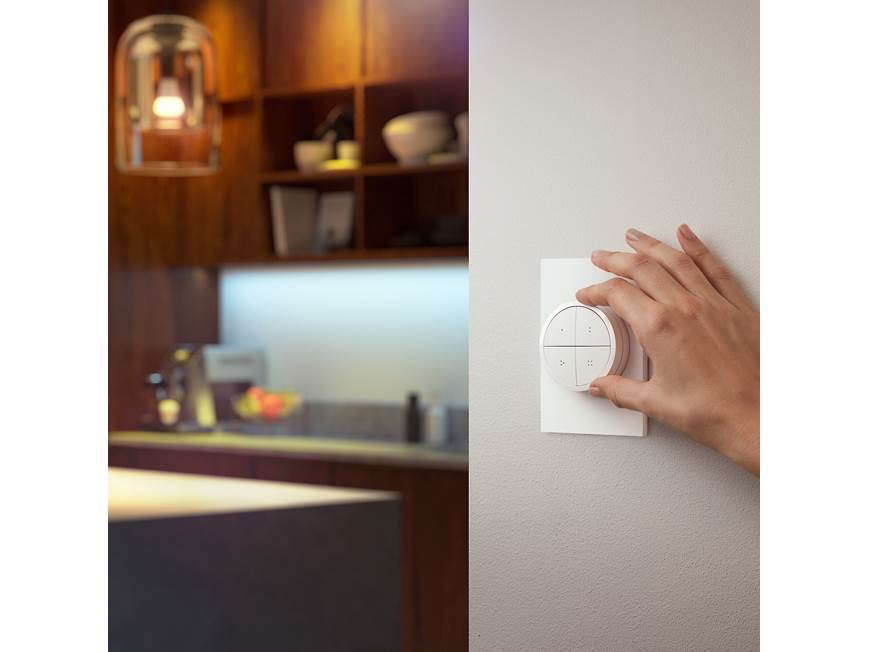 Philips Hue Tap Dial Switch (White) Customizable control for Hue