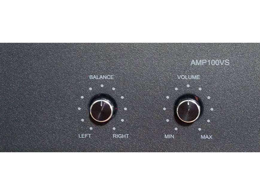 AudioSource AMP100VS Stereo dual-source power amplifier at Crutchfield