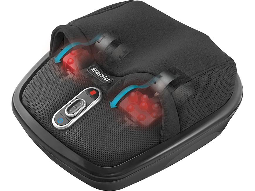 HoMedics Shiatsu Air Max Foot Massager with Heat Deep-kneading and