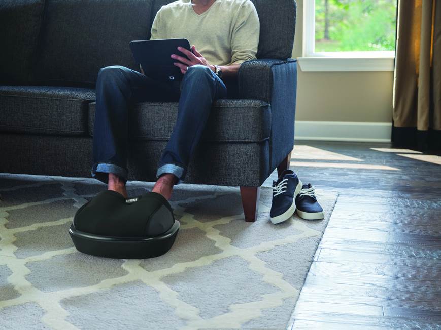 wireless vibration monitor Wakeman Electric Foot Massager with 20 intensity levels - Black 80-5197 main image 1