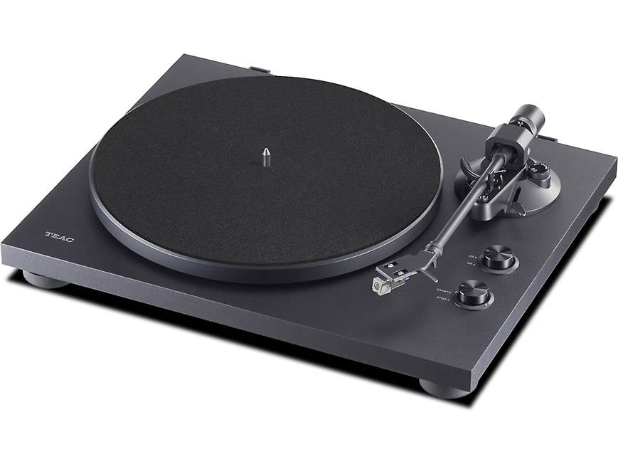 TEAC TN-280BT-A3 (Black) Manual belt-drive turntable with built-in 