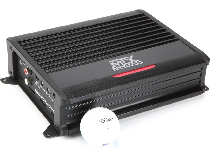 MTX THUNDER500.1 Mono subwoofer amplifier — 500 watts RMS x 1 at 2