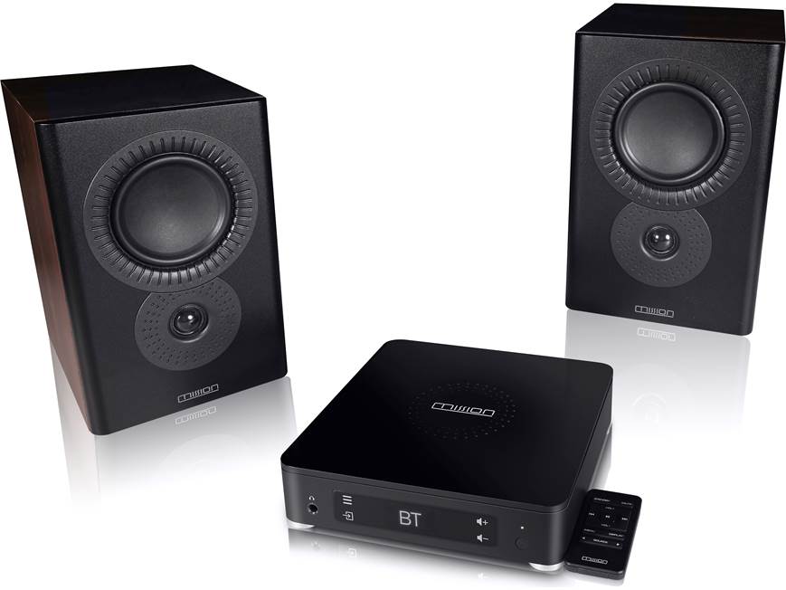 Mission LX CONNECT (Walnut) Wireless powered speaker system with