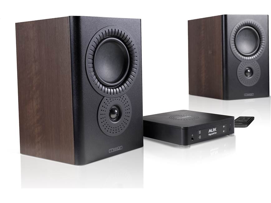 Mission LX CONNECT (Walnut) Wireless powered speaker system with