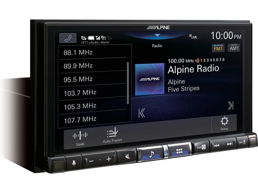 Alpine iLX-507 Digital multimedia receiver at Crutchfield