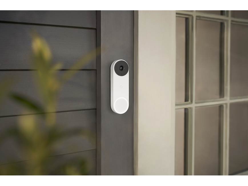 Google Nest Doorbell Wired (2nd gen) (Snow) Hardwired video