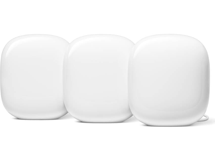 Google Nest Wifi Pro 6E Routers (3-pack) (White) Tri-band mesh Wi