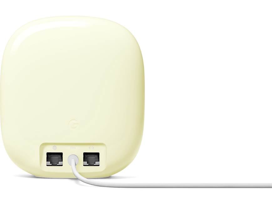 Google Nest Wifi Pro 6E Router (Lemongrass) Tri-band mesh Wi-Fi 6E