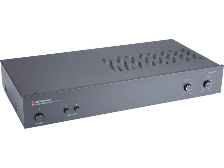 AudioSource AMP100VS Stereo dual-source power amplifier at Crutchfield