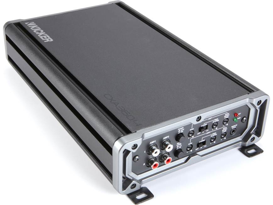 Kicker 46CXA360.4T CX Series 4-channel car amplifier — 65 watts