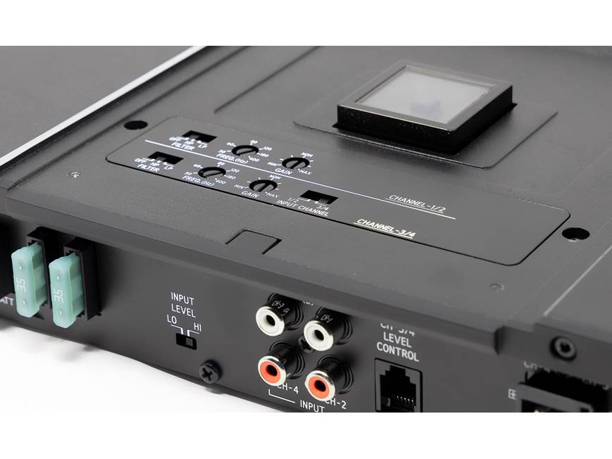 Alpine HDA-F60 Status Series 4-channel car amplifier — 100 watts