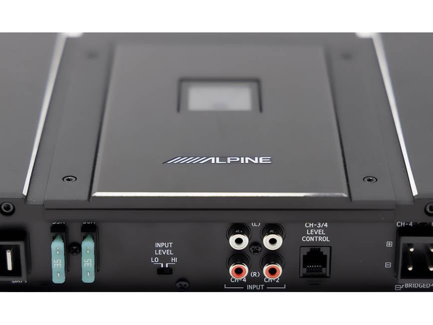 Alpine HDA-F60 Status Series 4-channel car amplifier — 100 watts