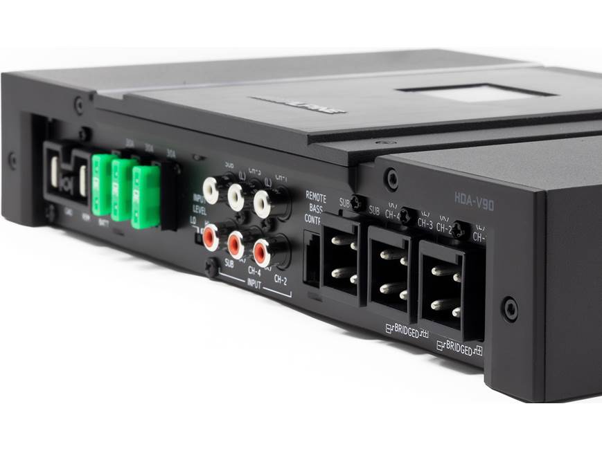 Alpine HDA-V90 5-Channel Car Amplifier – 900W RMS For Speakers & Subwoofer