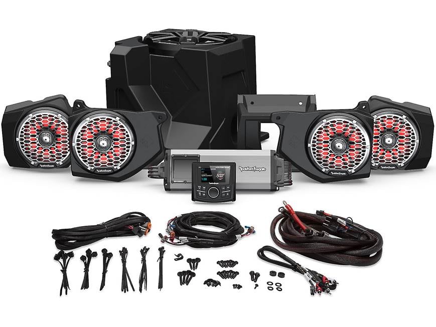 Rockford Fosgate RNGR18-STG6 Stage 6 audio upgrade kit for select