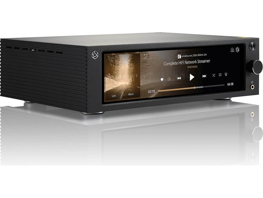 HiFi Rose RS250A (Black) High-resolution audio and 4K video