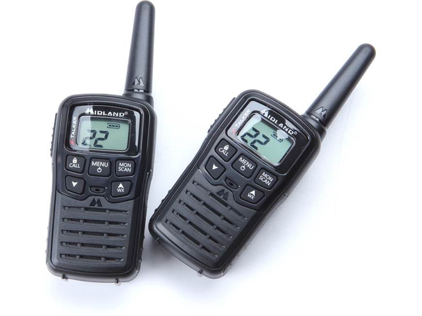 Midland X-Talker T10 Two-Pack Two FRS walkie-talkies with belt