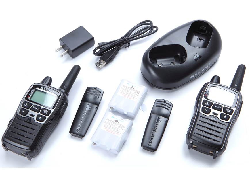 Midland X-Talker T71VP3 Two-Pack Two FRS walkie-talkies with belt