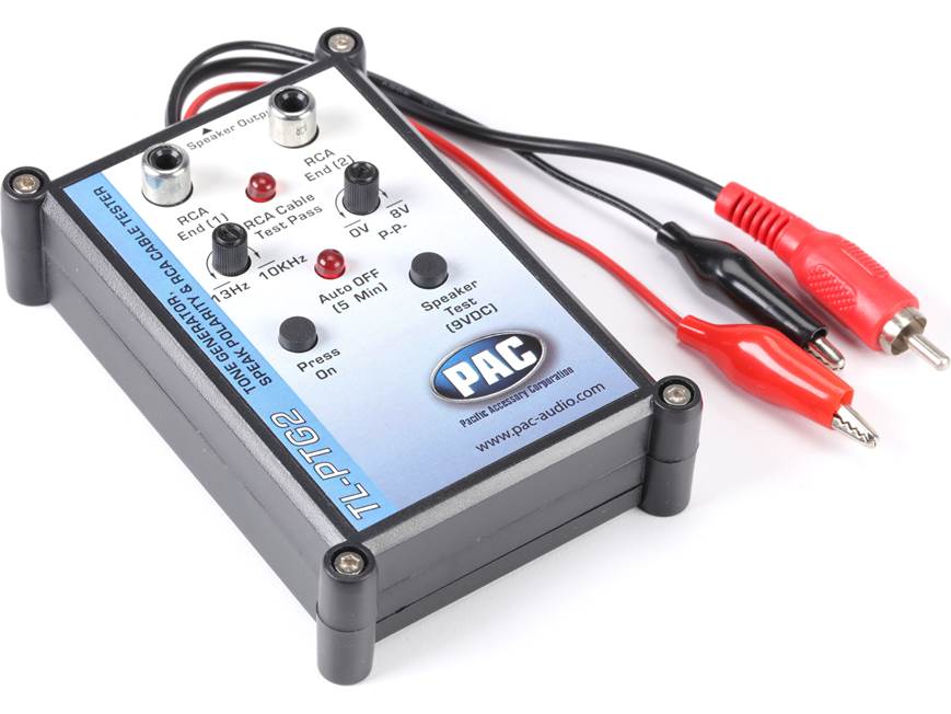 PAC TL-PTG2 Tone generator and polarity tester at Crutchfield