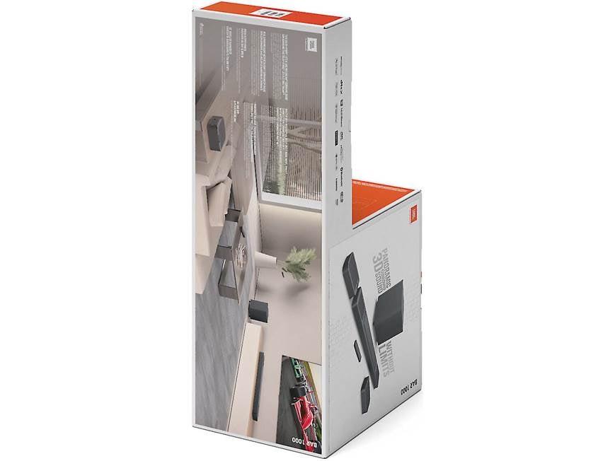 JBL Bar 1000 Powered 7.1.4-channel sound bar system with Bluetooth