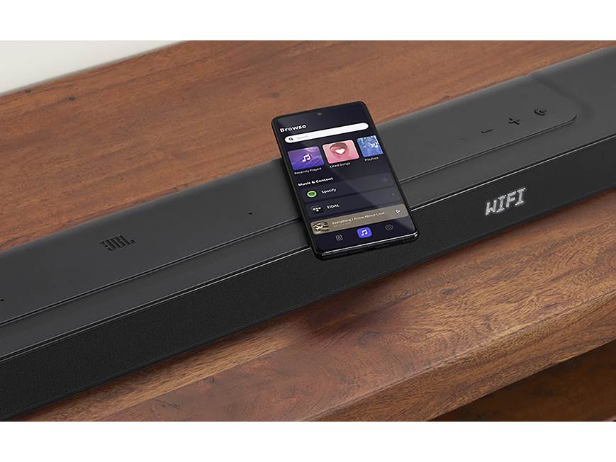 JBL Bar 500 Powered 5.1-channel sound bar/subwoofer system with