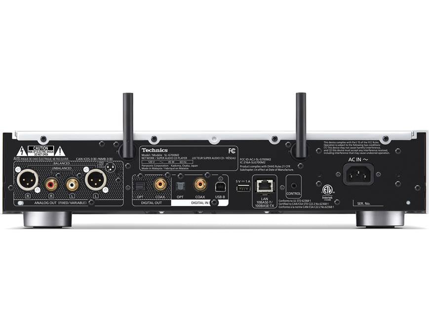 Technics SLG700M2 (Silver) SACD/CD player/network music streamer