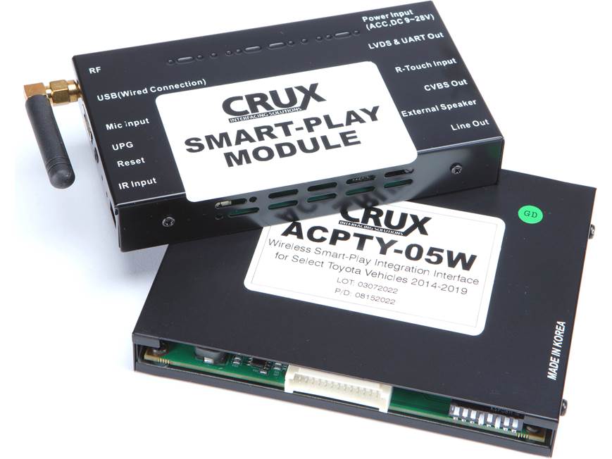 CRUX ACPTY-05W SmartPlay Wiring Interface Add Android Auto
