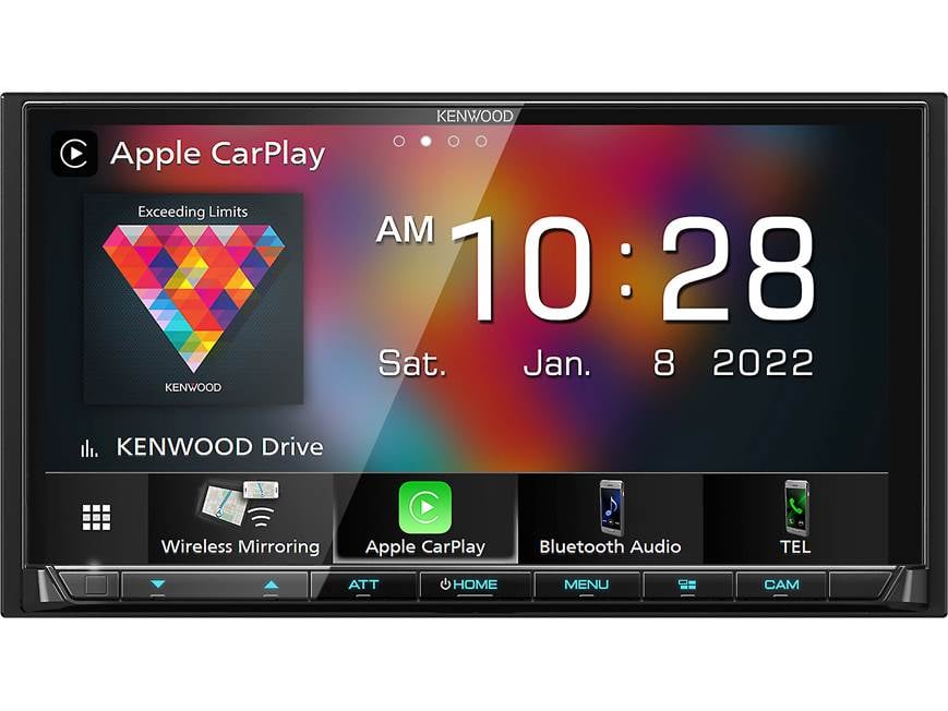 Kenwood DMX9708S Digital multimedia receiver at Crutchfield