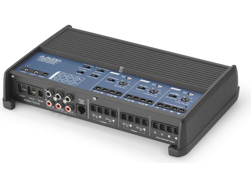 JL Audio XDM700/5 5-channel car/marine amplifier — 75 watts RMS x