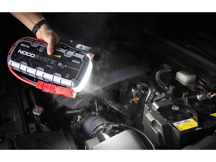 NOCO Boost X GBX155 UltraSafe 4250-amp lithium jump starter at