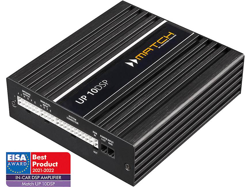 カーオーディオ MATCH UP 7  DSP MATCH UP10 DSP Compact 10-channel car amplifier with digital