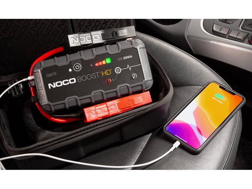 NOCO GB70 Boost HD 2000-amp jump starter and portable power bank