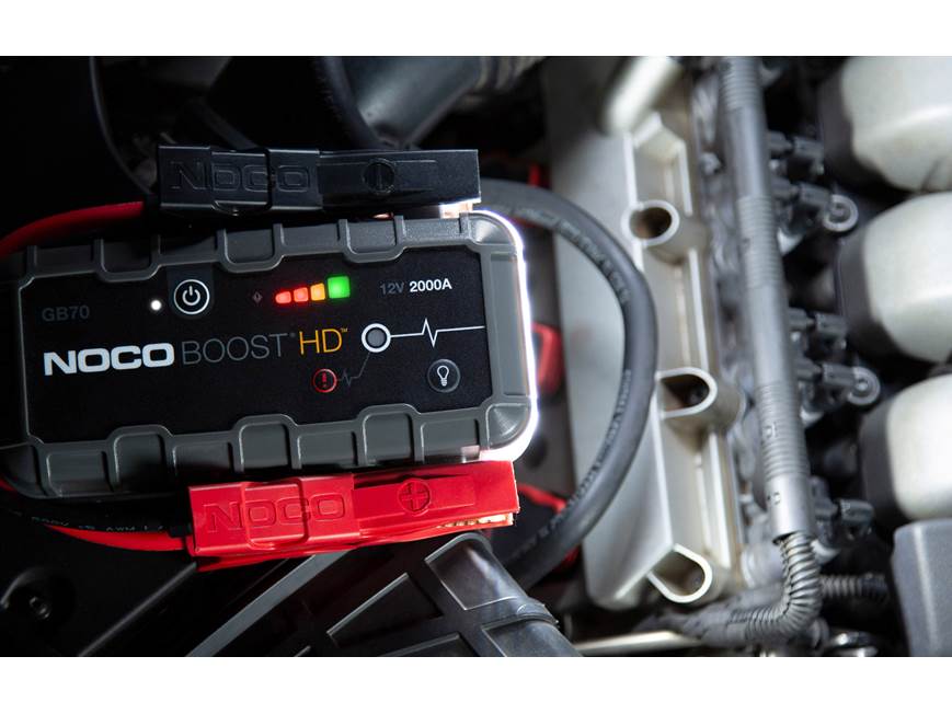 NOCO GB70 Boost HD 2000-amp jump starter and portable power bank