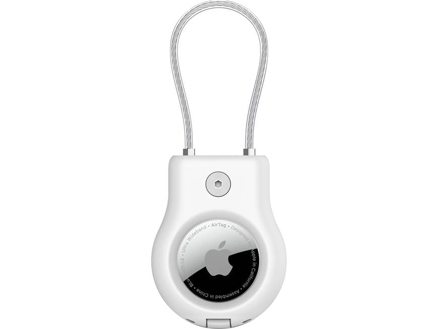 Ehmann Lot De 4 Supports Universels Pour AirTag - Étui Protection Tracker, Fixation Facile Avec Vis Ou Serre-Câbles
