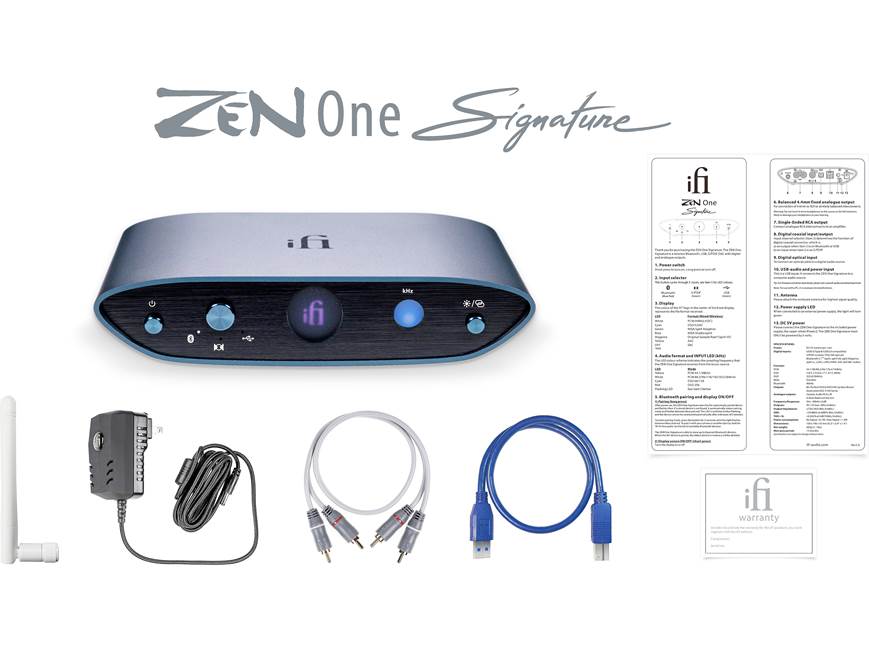 FIIO iFi audio ZEN DAC ONKYO (ケース付き) iFi Zen One Signature Desktop digital-to-analog converter and