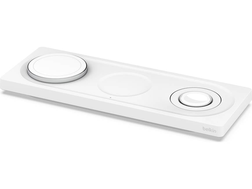 Belkin BoostCharge Pro 3-in-1 (White) Wireless charging pad with